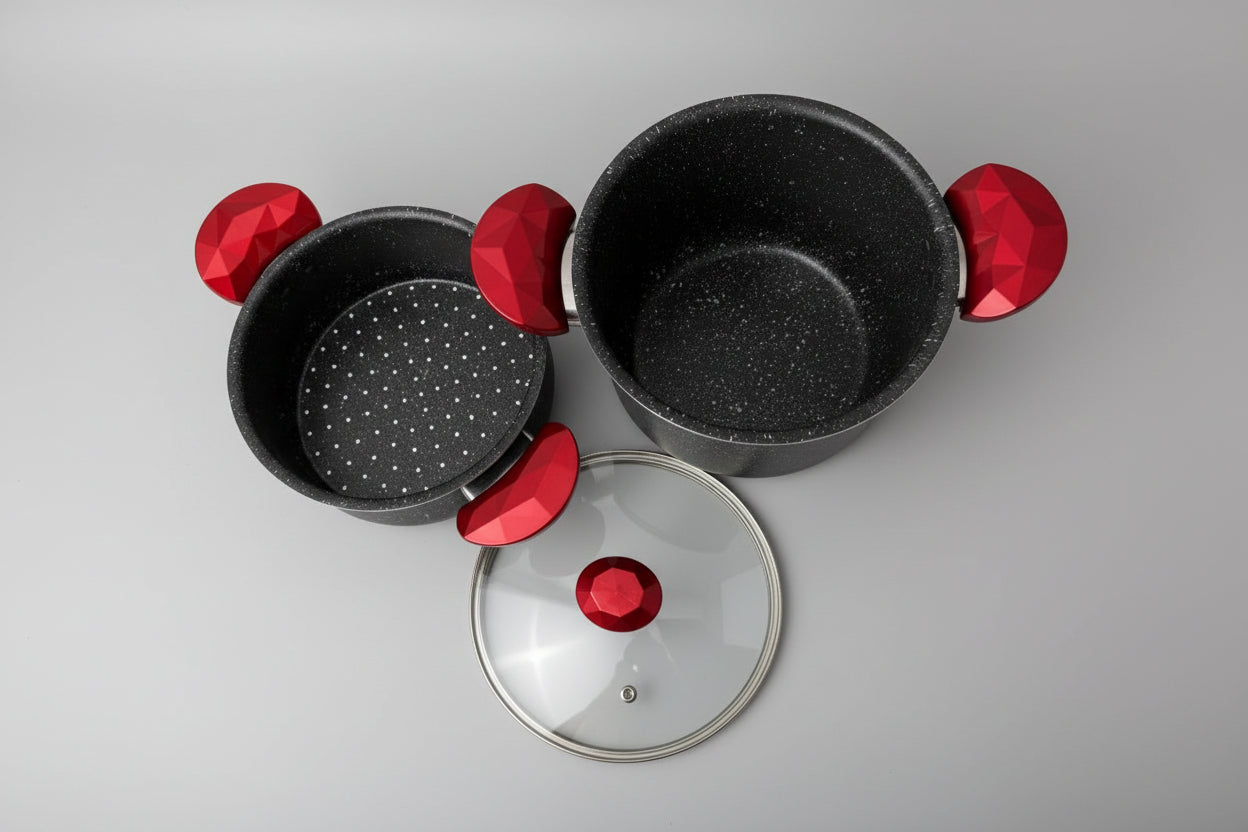 Cuiseur-vapeur à double usage TEFLON  SOTUFAM