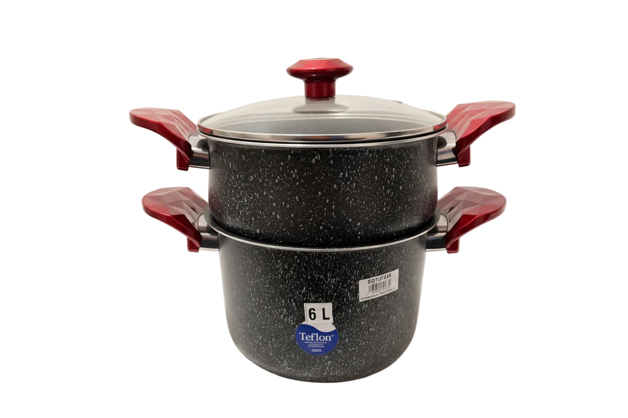 Cuiseur-vapeur à double usage TEFLON  SOTUFAM